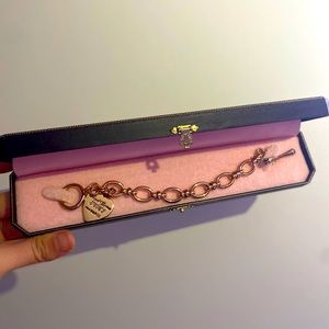 Juicy Couture Gold Heart Bracelet